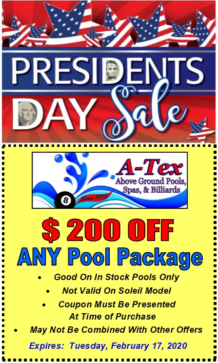 President's Day Coupon