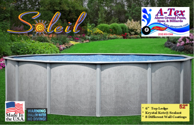 A-Tex Above Ground Pool Brochures